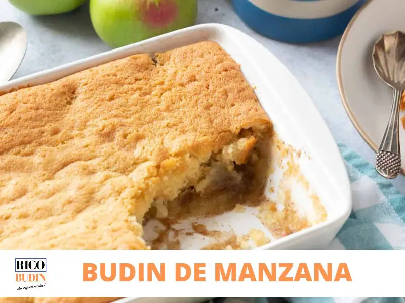 Receta BUDIN DE MANZANA Esponjoso