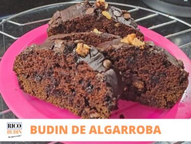 Receta Budin de algarroba humedo